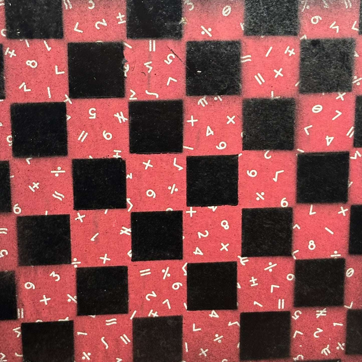 Rainbow Mix - Painted Double Sided Chess Board