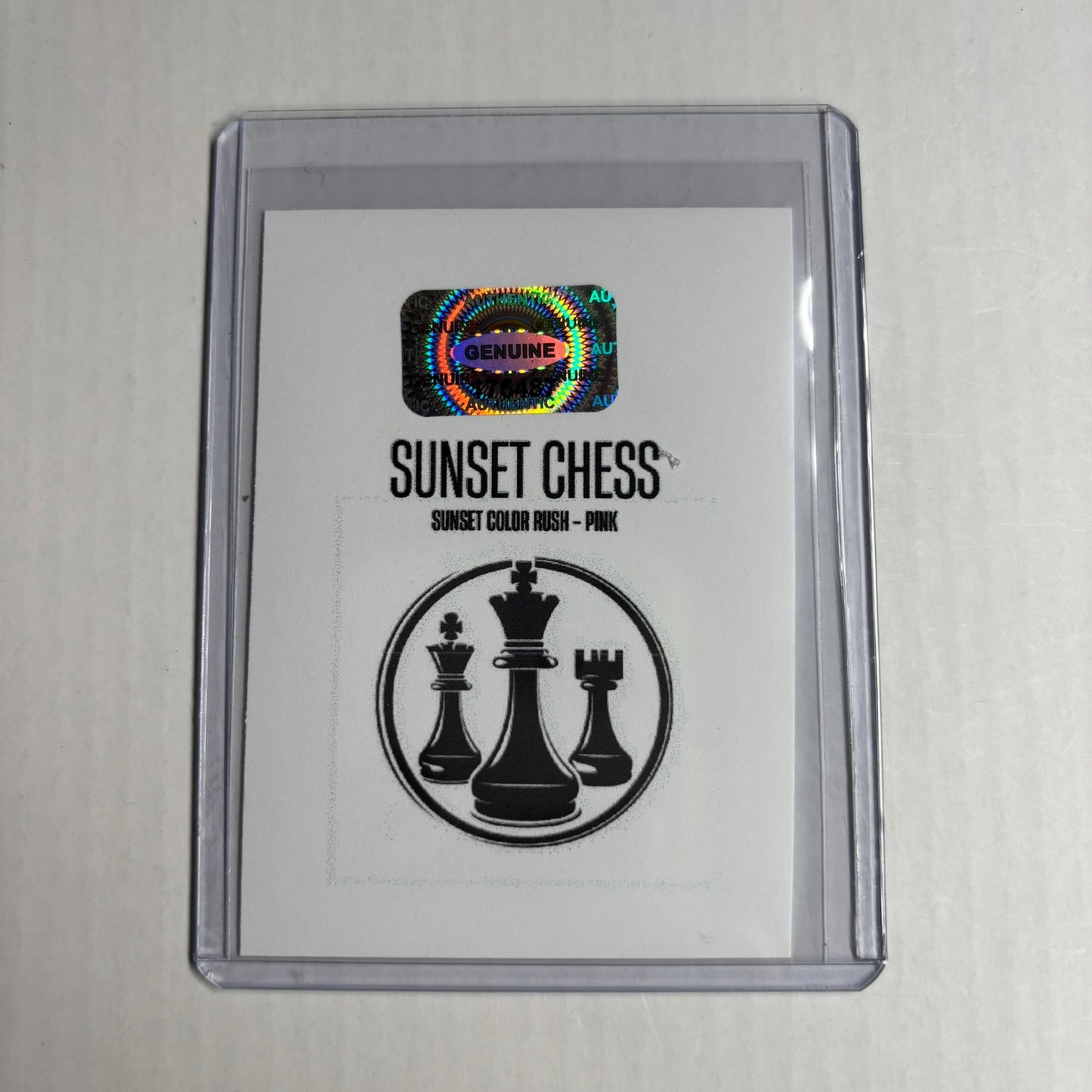 The Pink Collection Card
