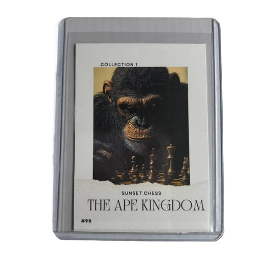The Ape Kingdom Collection 1 Card #98 - Scrapbook Trading Card