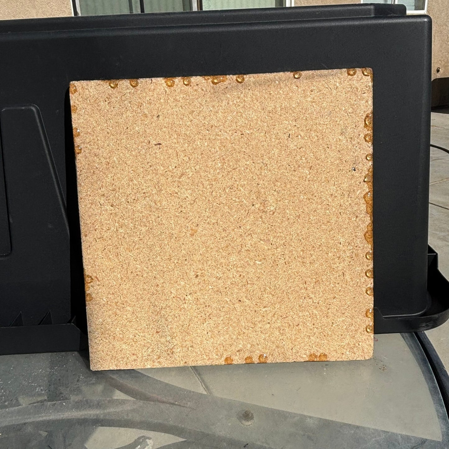 Vintage Green - Resin Coated Chess Board