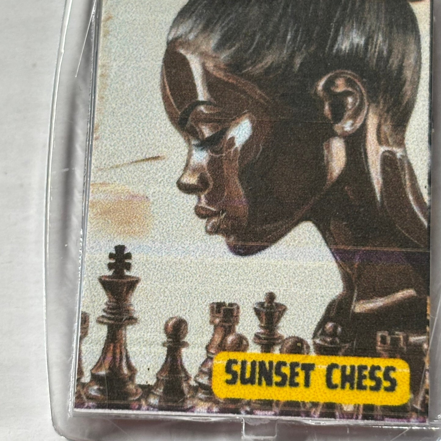 Chocolate Woman - Chess  Photo Keychain