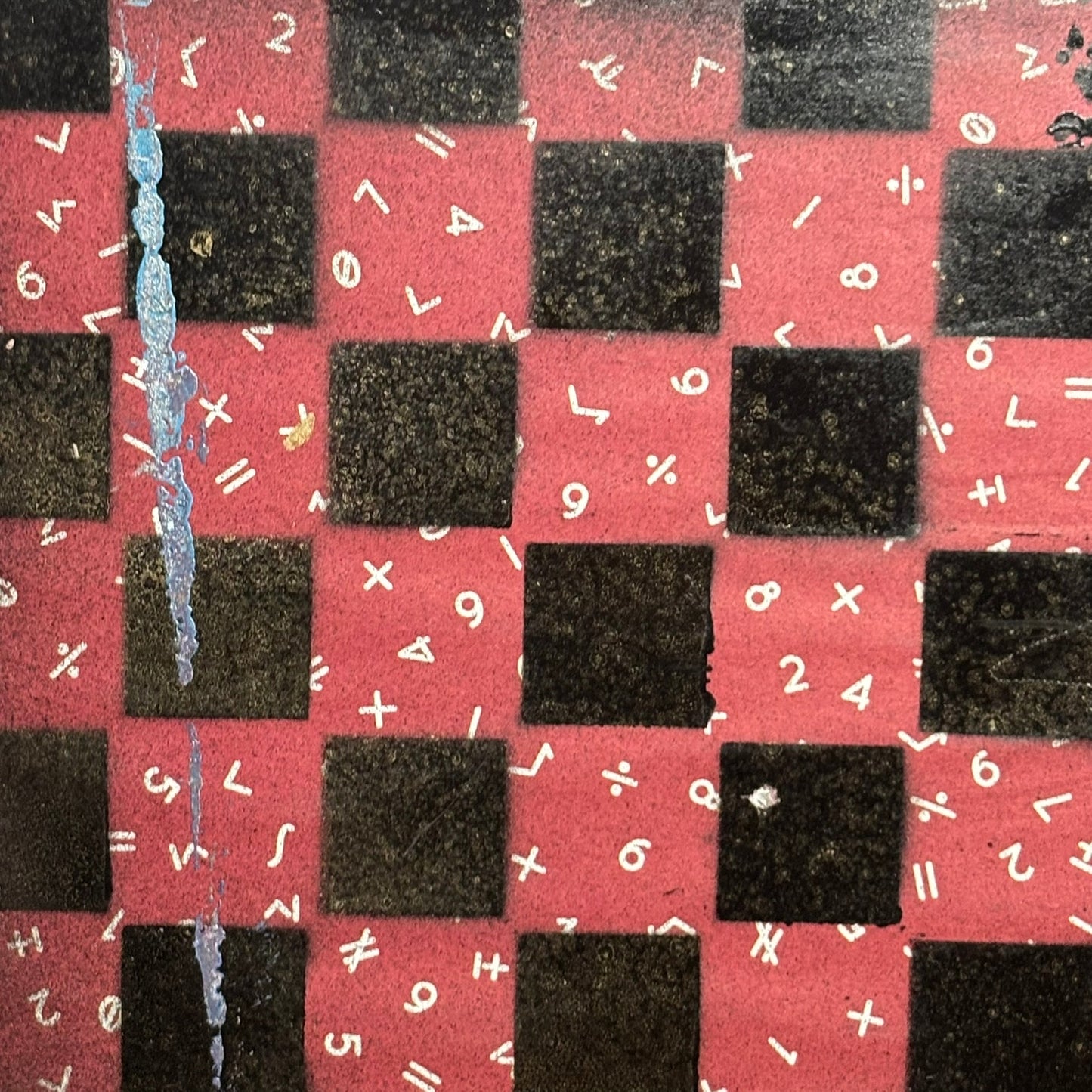 Golden Orange Hue - Painted Double Sided Chess Board
