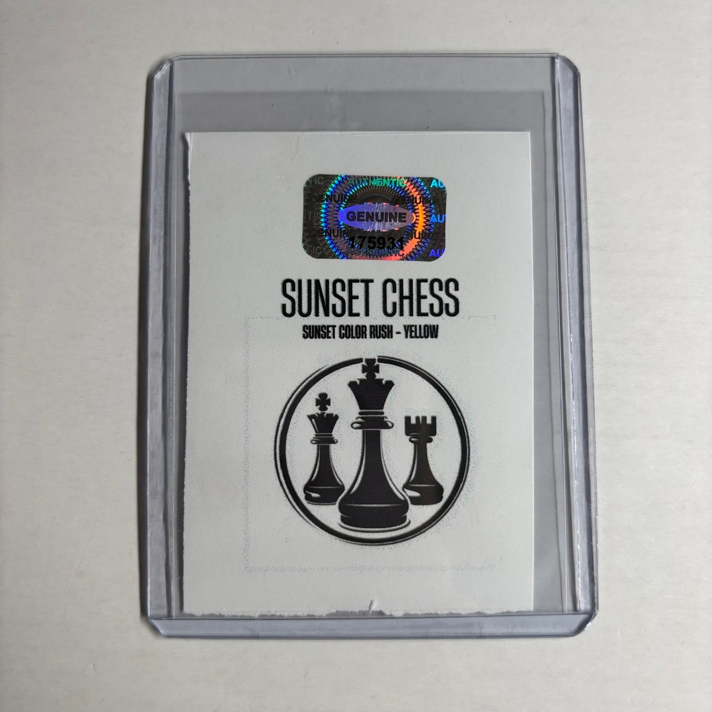 Yellow Collection - Trading Card