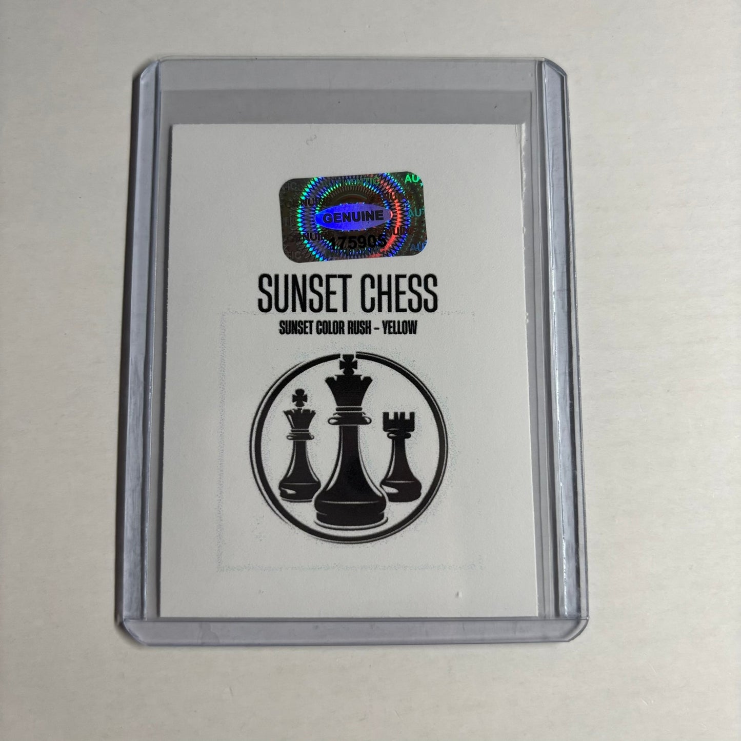 Yellow Collection - Trading Card