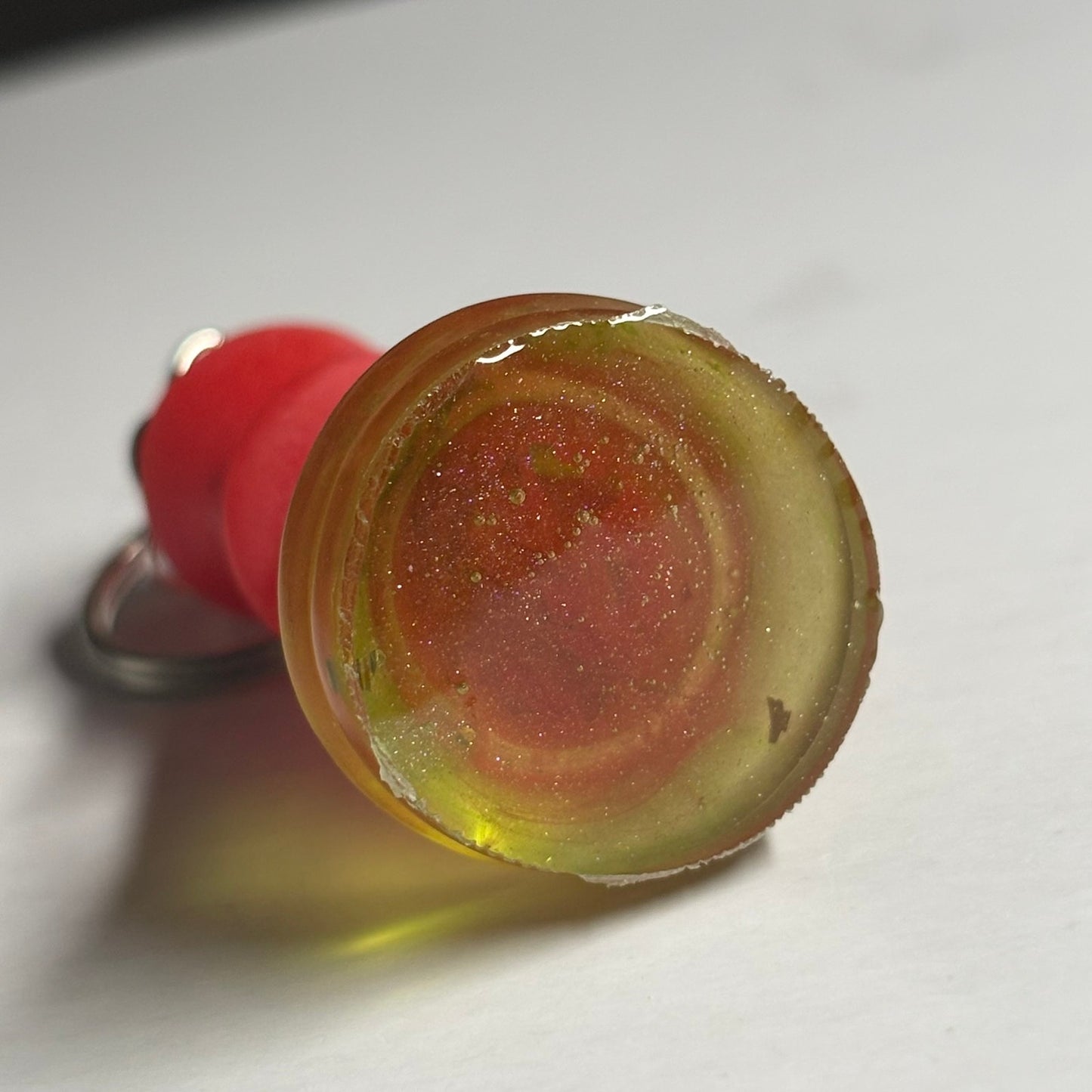 Red/Yellow King - Handmade Resin Keychain