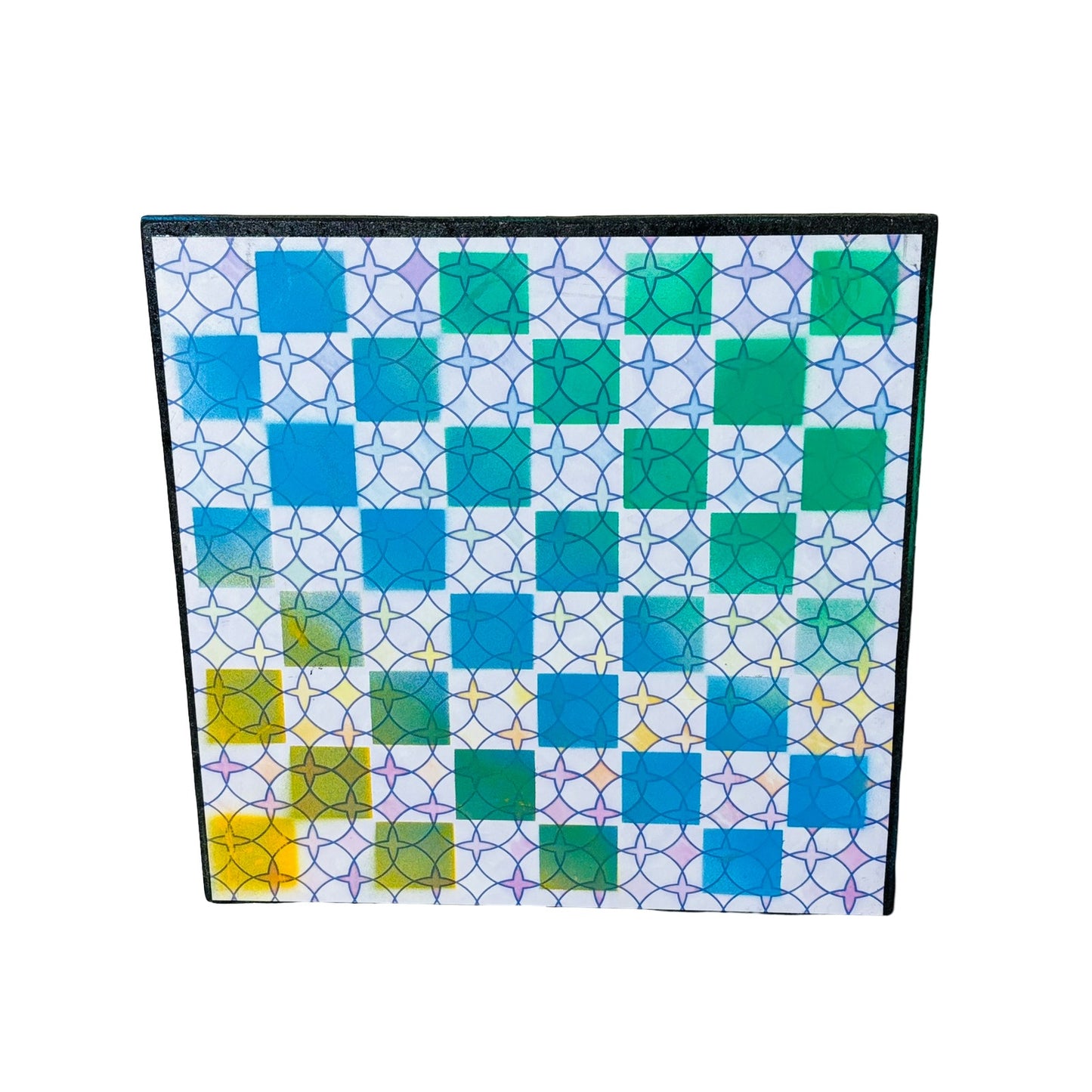 Sunset Sky Blue - Scrapbook Chess Board