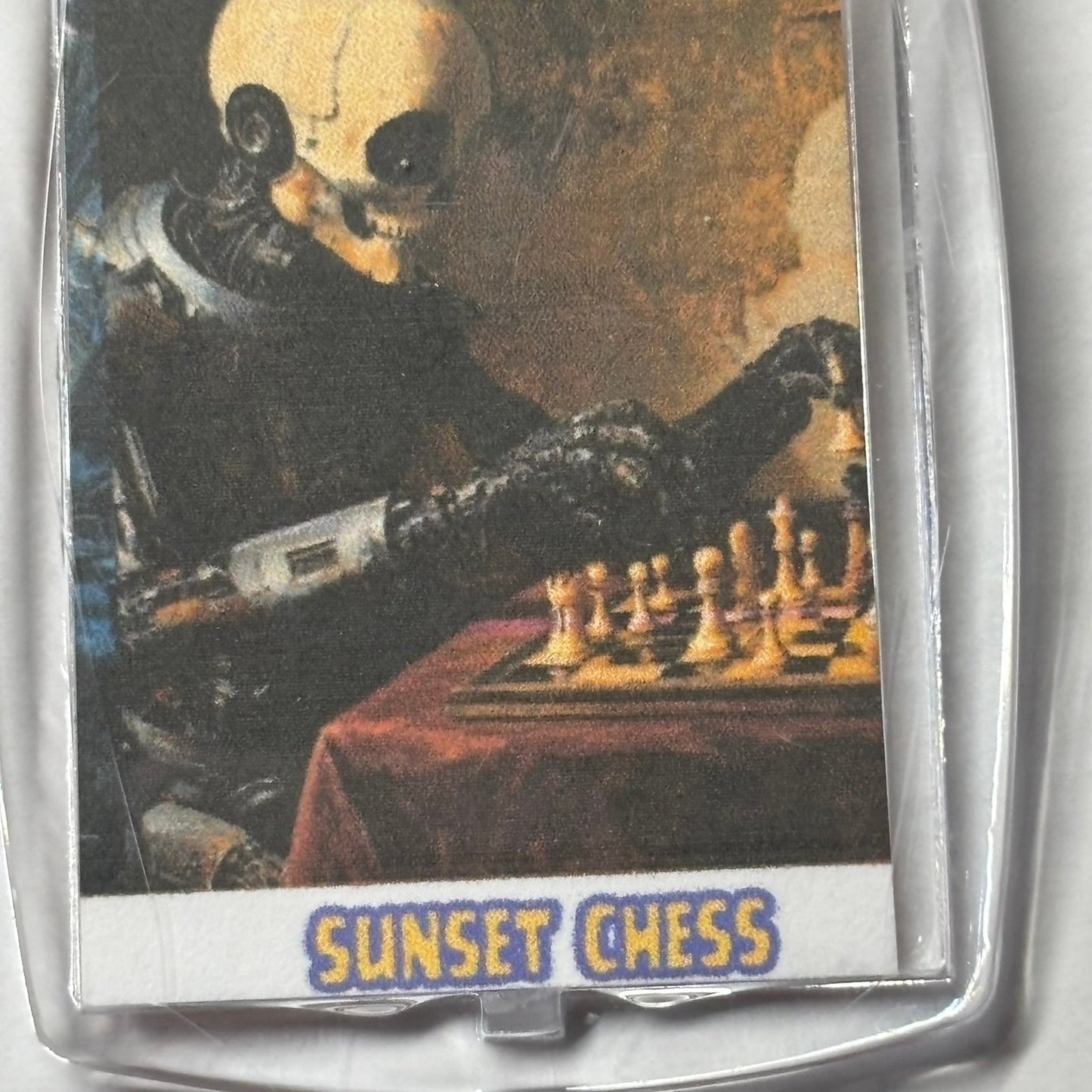 Mr. Sneeza - Chess  Photo Keychain