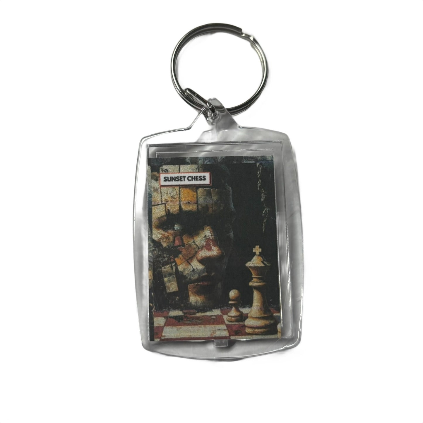 Face The Game - Chess  Photo Keychain