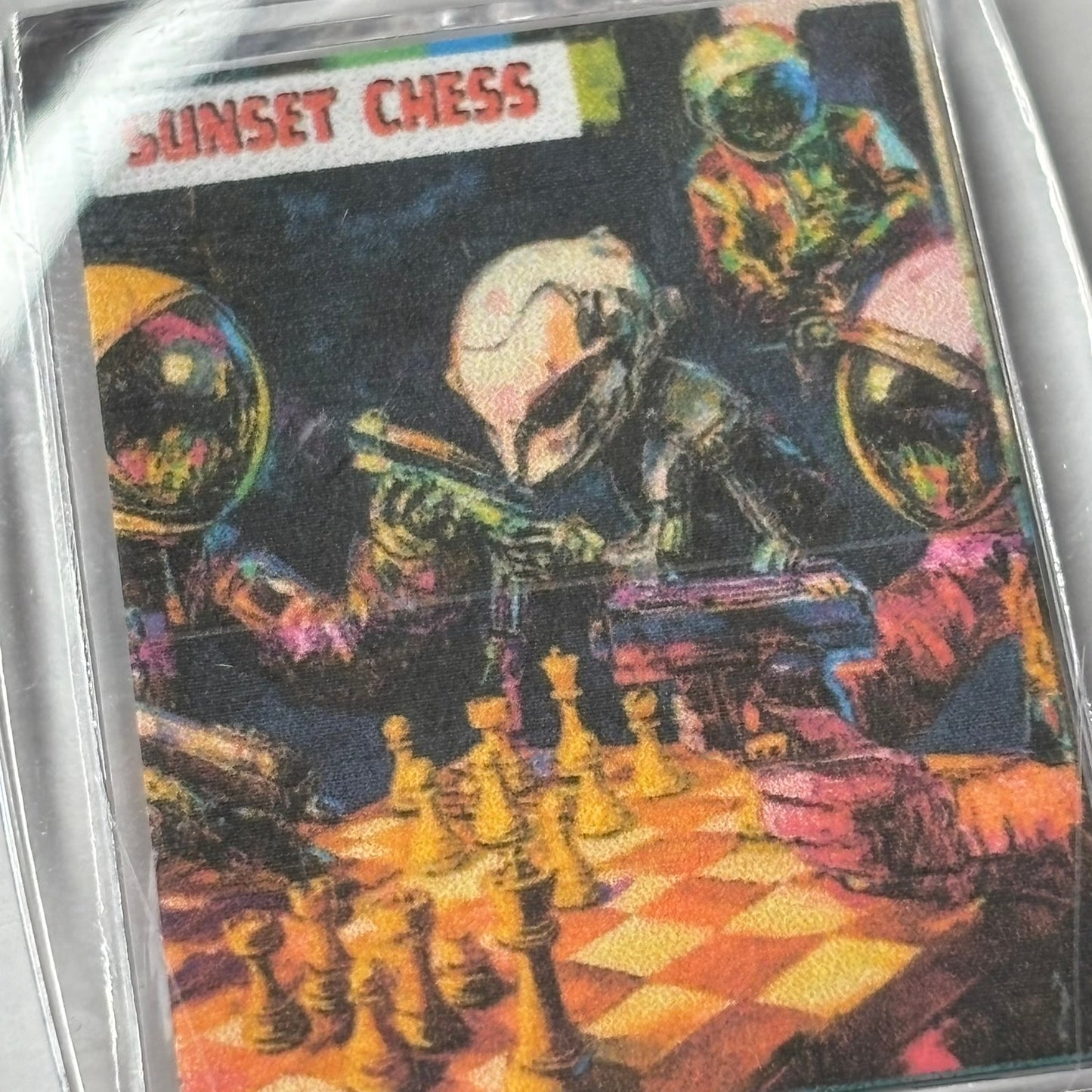 Space Agents - Chess  Photo Keychain