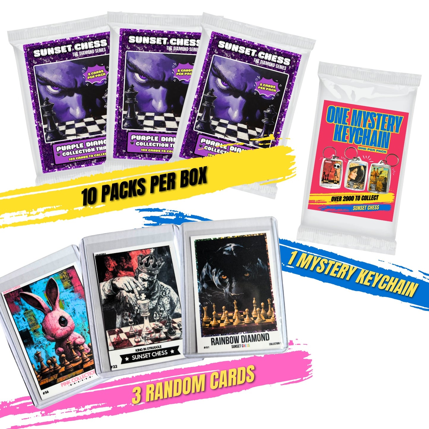 Purple Diamond Part 3 Trading Cards - Mini Box Collection