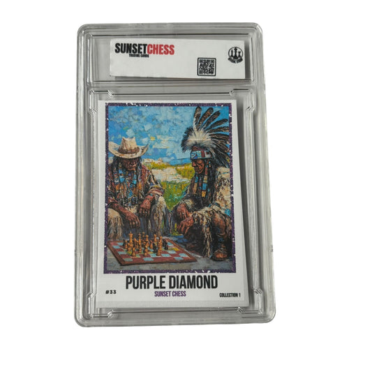 Purple Diamond Collection 1 - Premium Trading Card