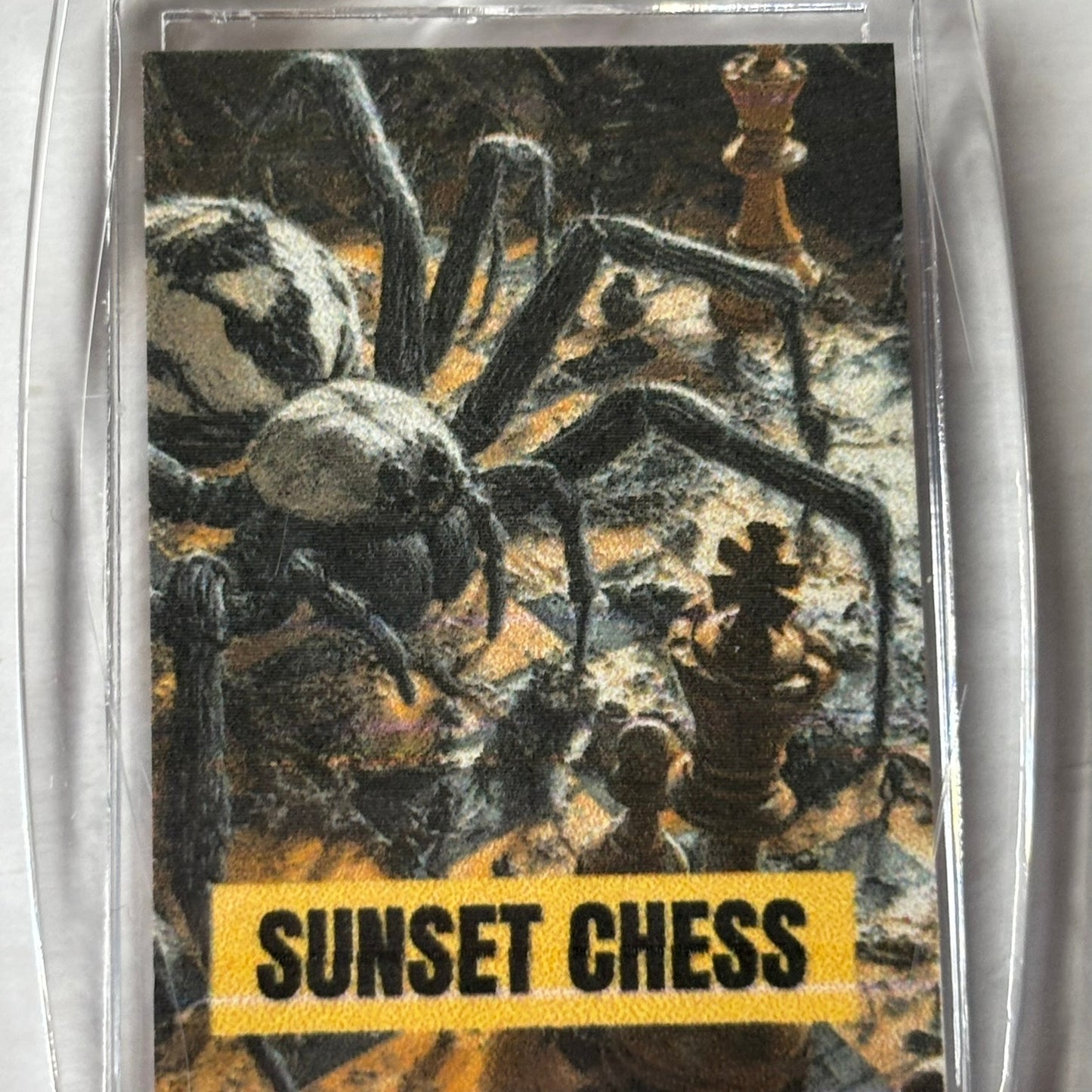 Spider Board - Chess  Photo Keychain