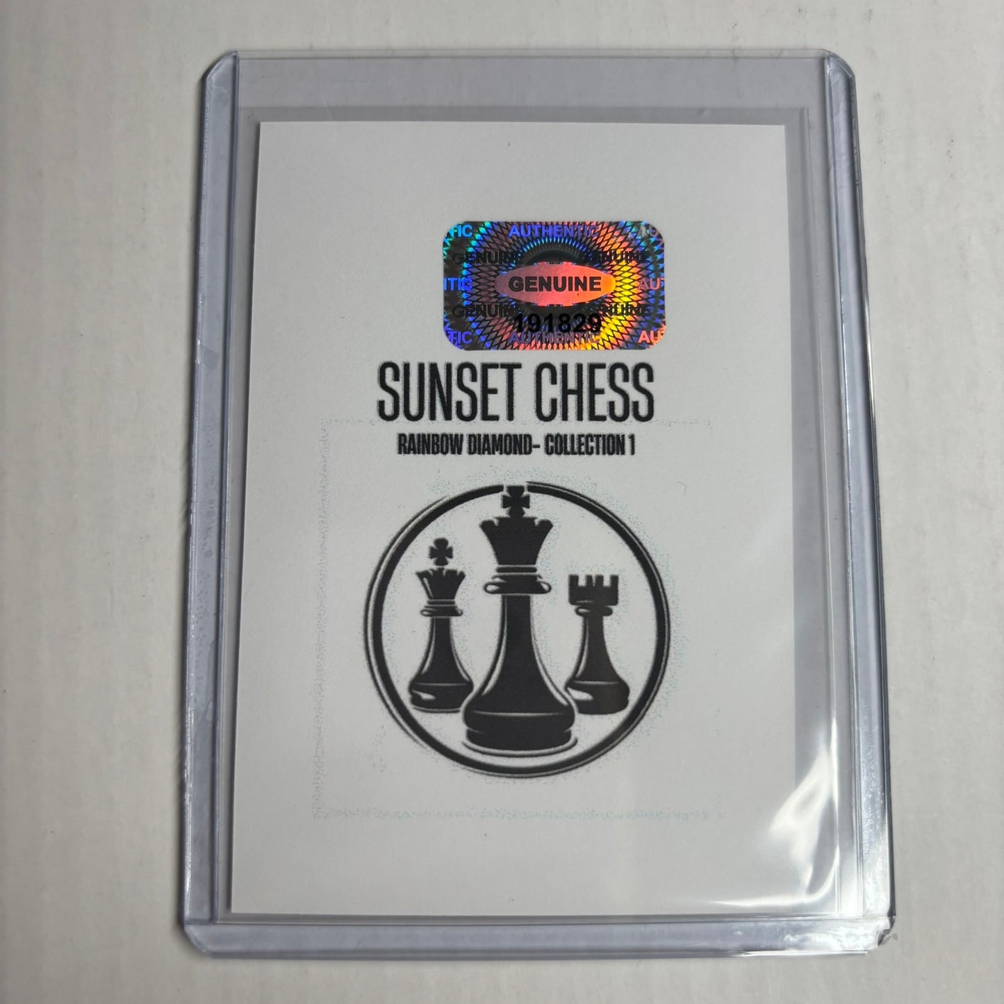 Rainbow Diamond Collection 1 Card