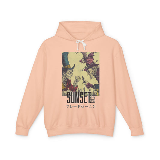 A Friendly Game - Peach Chess Hoodie