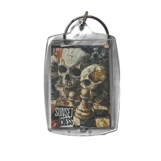 The Skulls - Chess  Photo Keychain