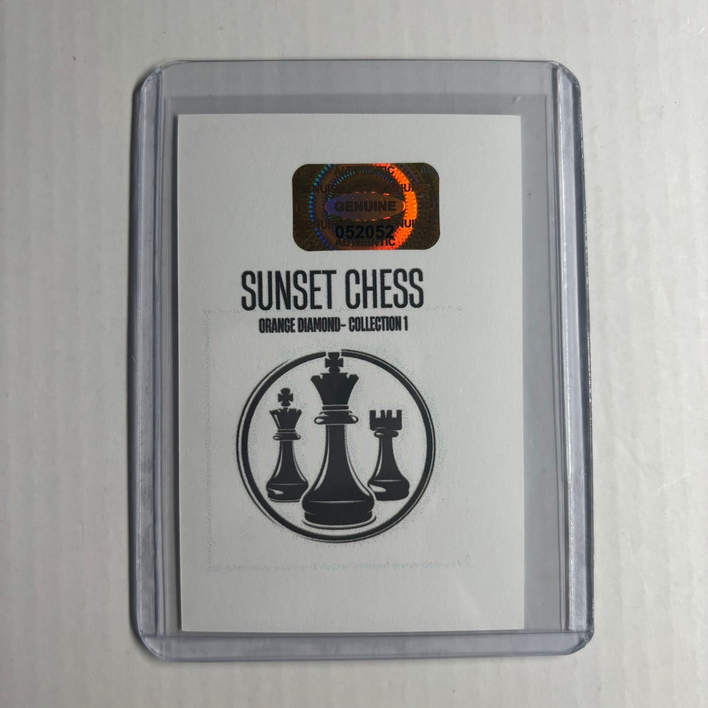 Orange Diamond Collection 1 - Trading Card
