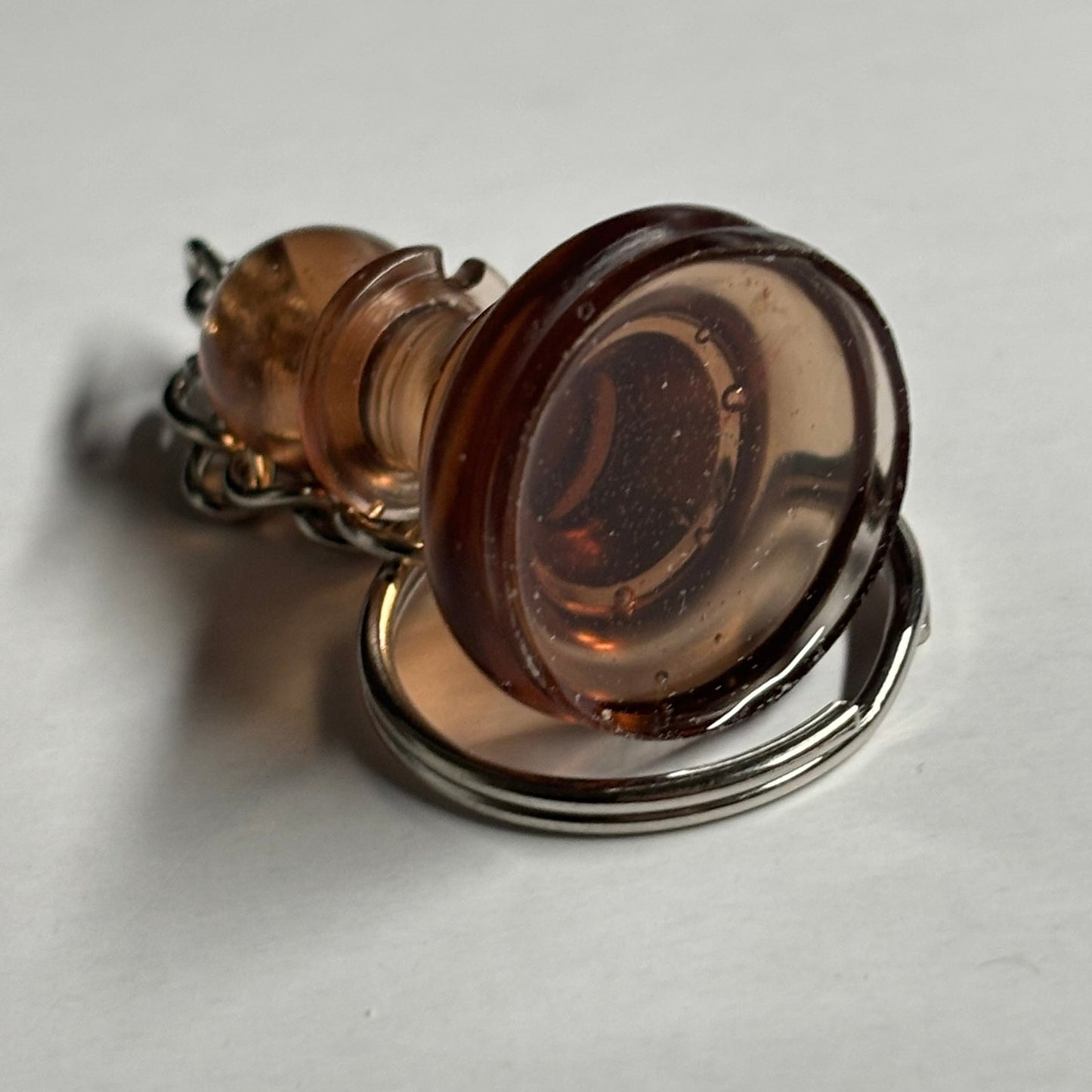 Coffee Brown Pawn - Handmade Resin Keychain