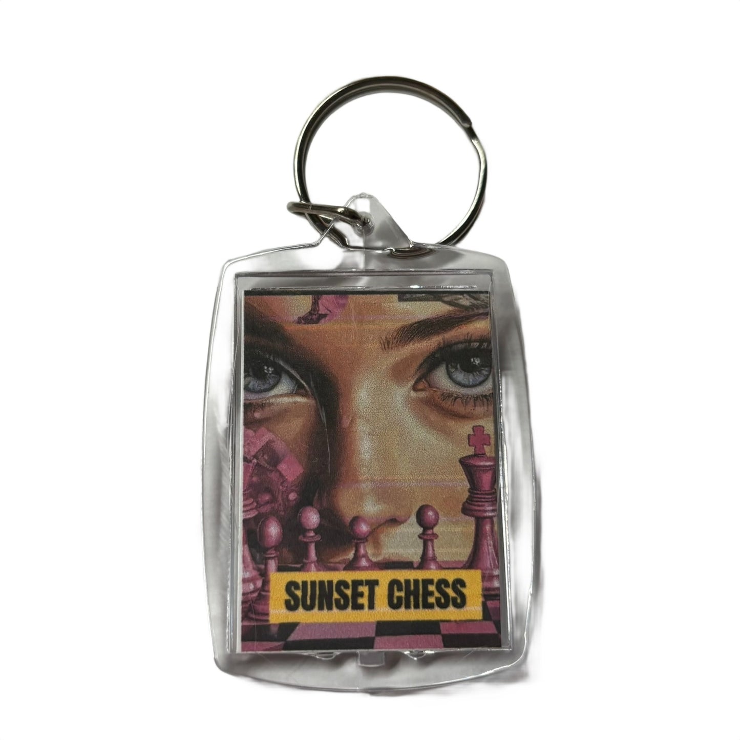 Close Up - Chess  Photo Keychain