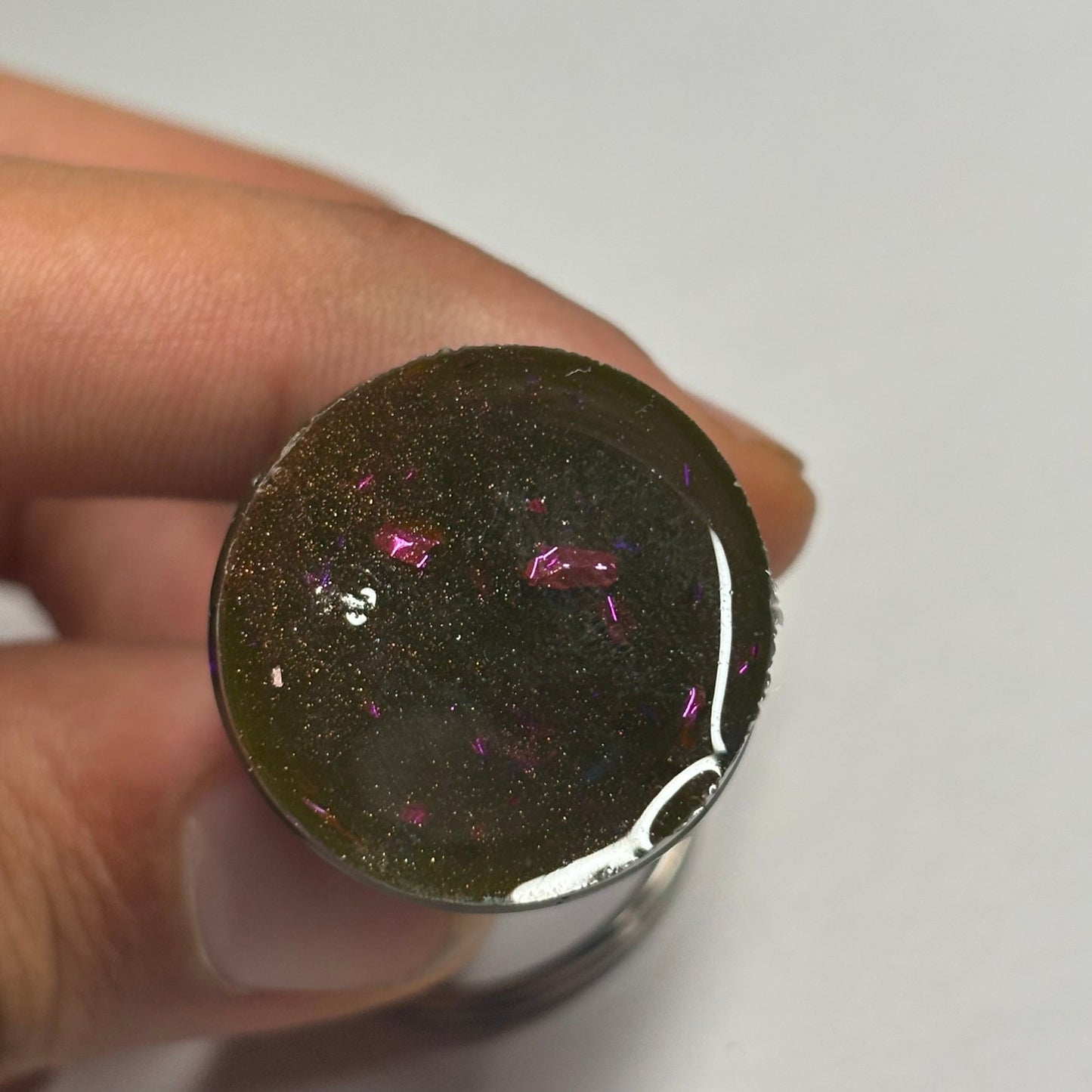 Deluxe Brown - Handmade Resin Keychain