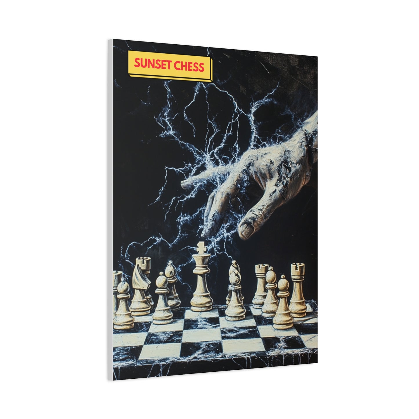 The Midas Touch - Canvas Chess Print 30"x40"