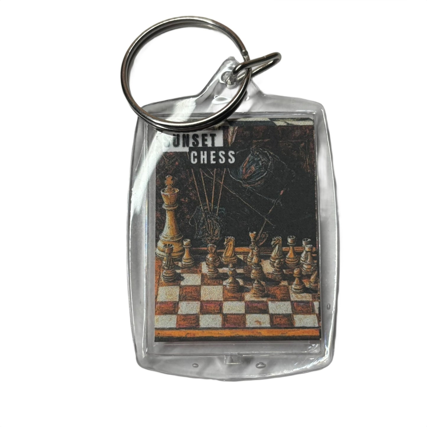 Classic Set - Chess  Photo Keychain