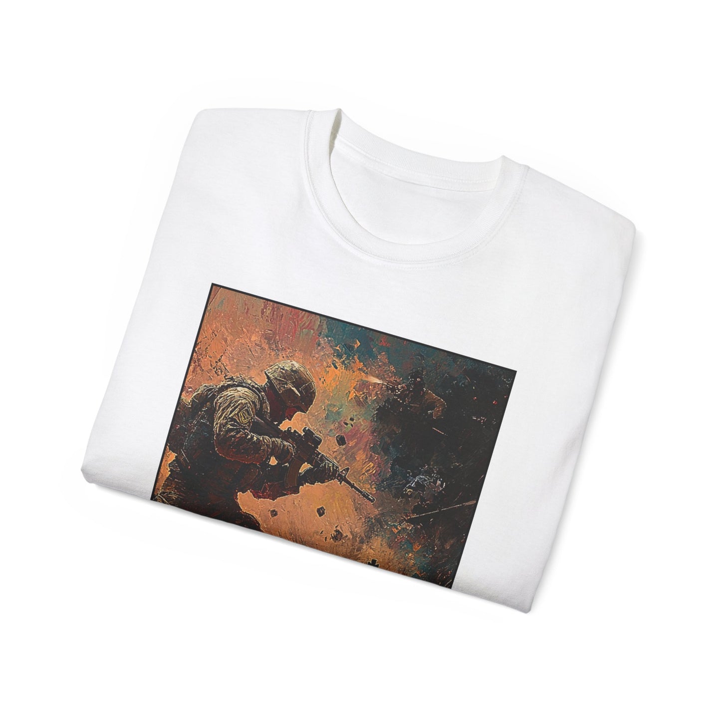War Never Changes - White Chess T Shirt