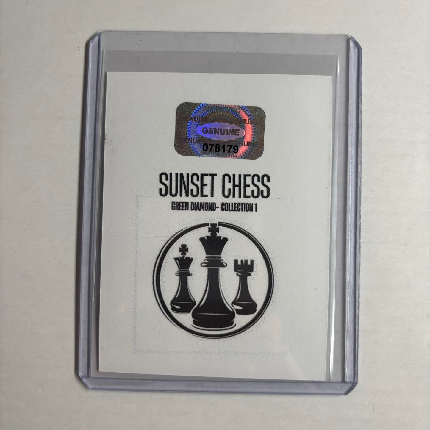 Green Diamond Collection 1 - Trading Card