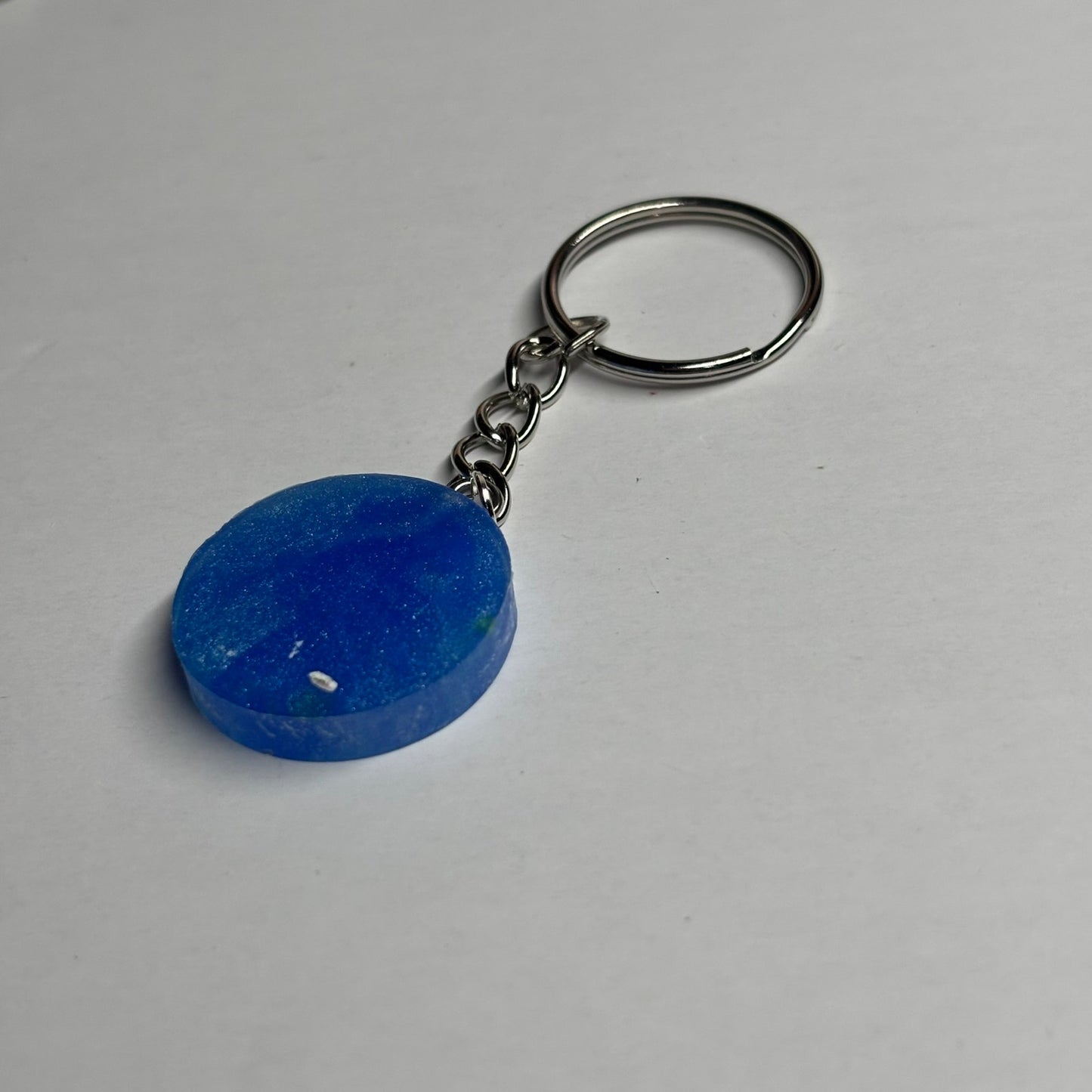 Blue Knight - Handmade Resin Keychain