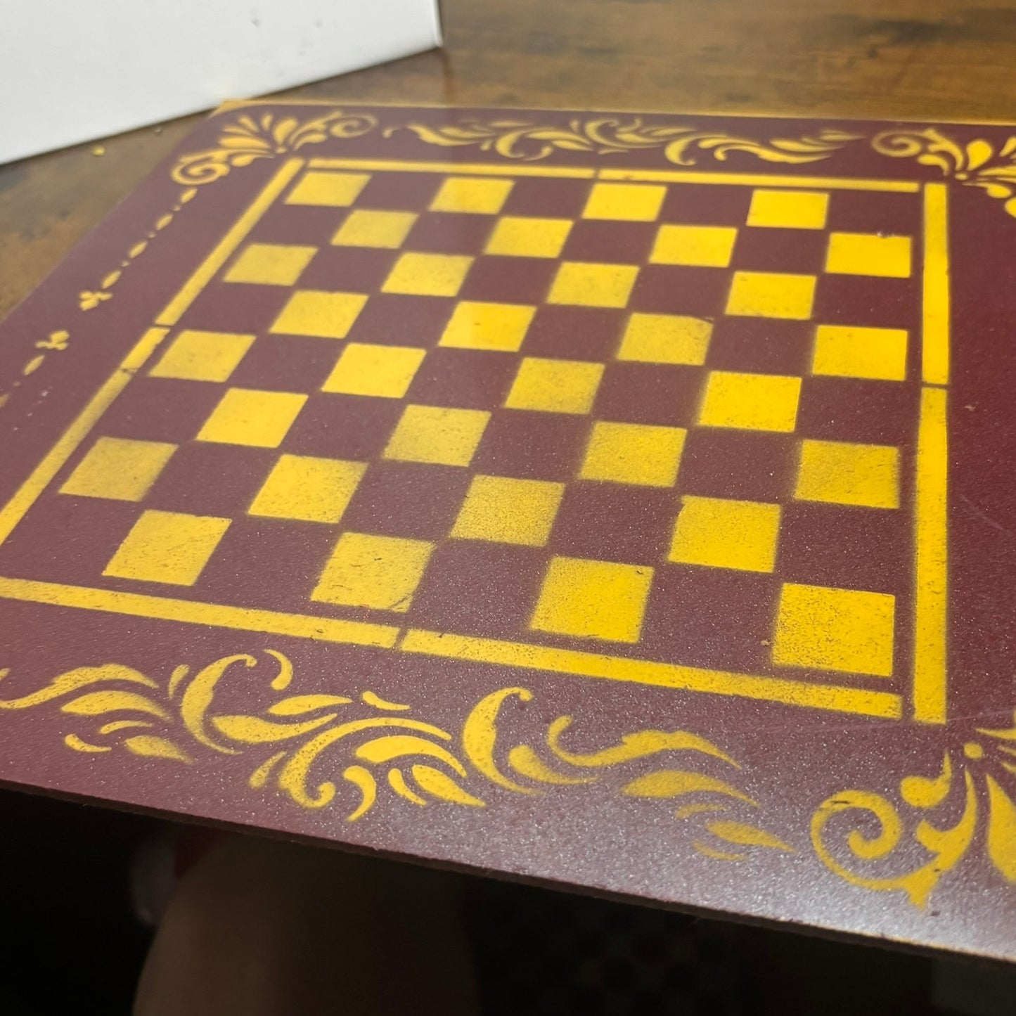 Spartan Colors - Painted Chess Board
