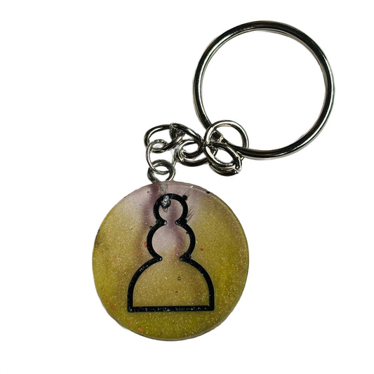 Desert Mist Pawn - Handmade Resin Keychain