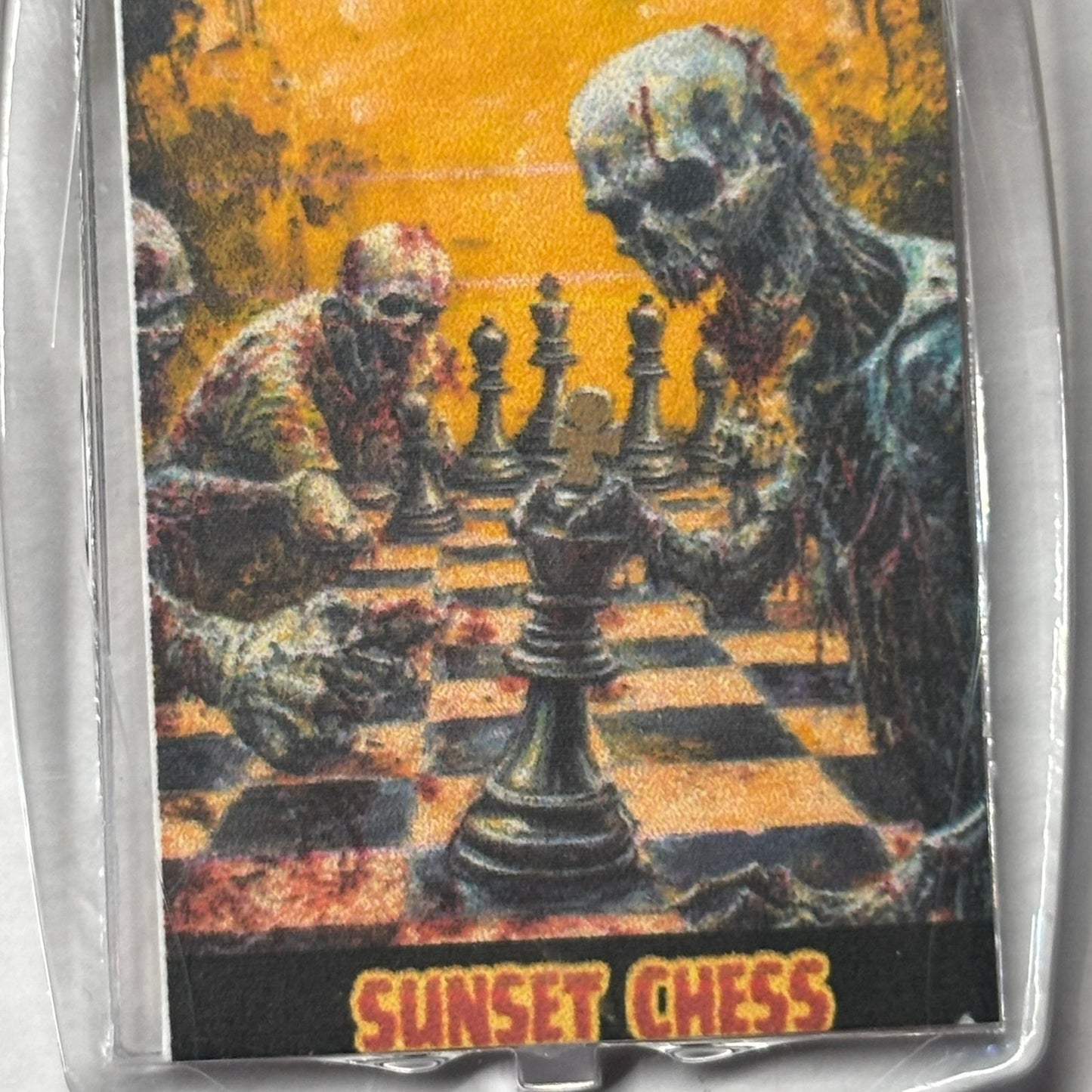 Zombie Grove - Chess  Photo Keychain