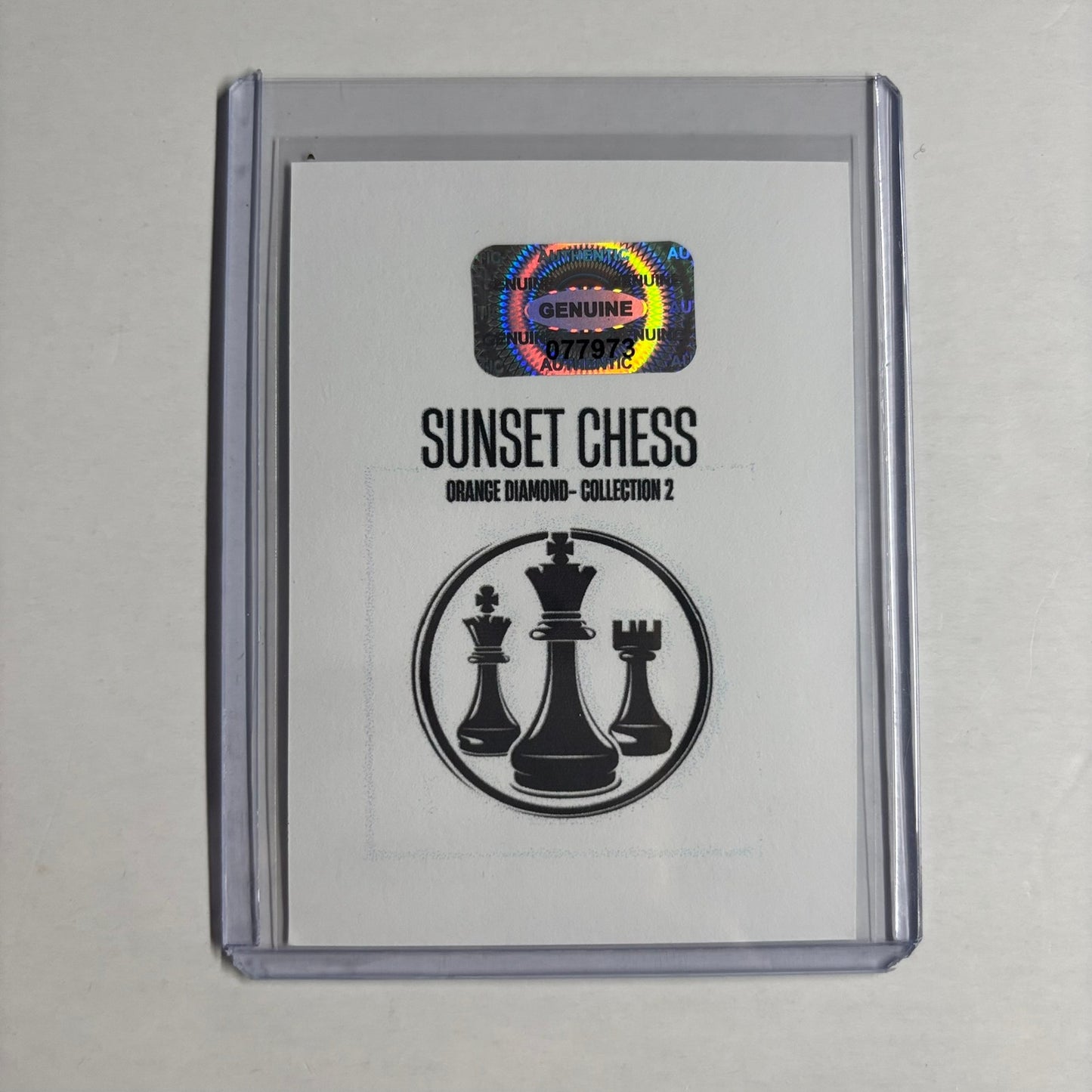 Orange Diamond Collection 2 - Trading Card
