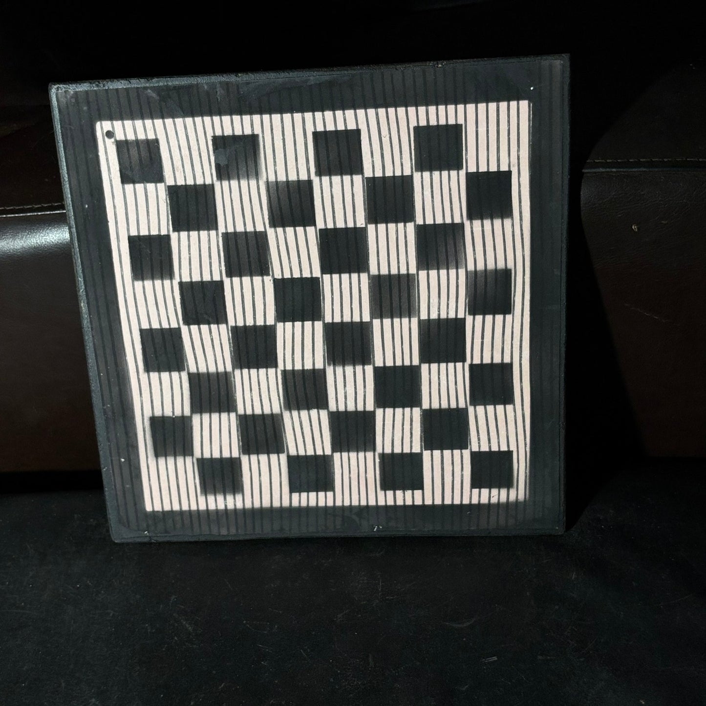 Vintage Lining - Scrapbook Chess Board