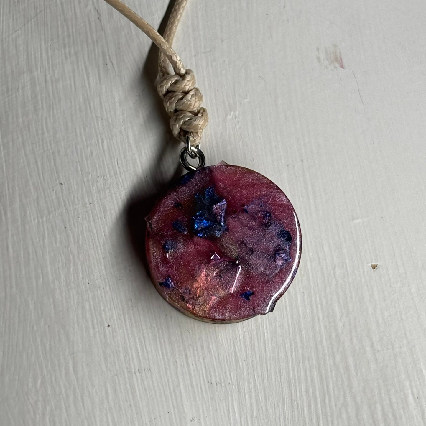 Vintage Pawn - Handmade Resin Chess Necklace