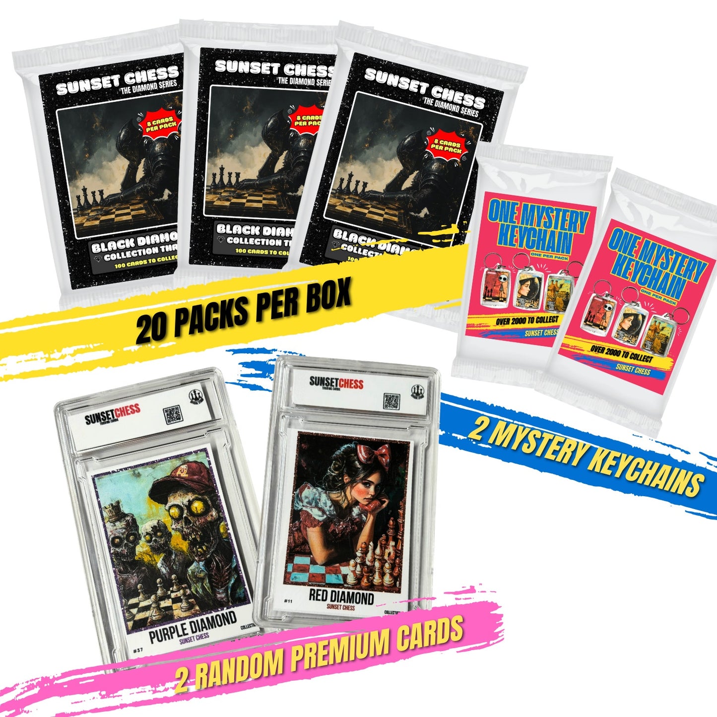 Black Diamond Part 3 - Jumbo Box Pack - Chess Trading Cards