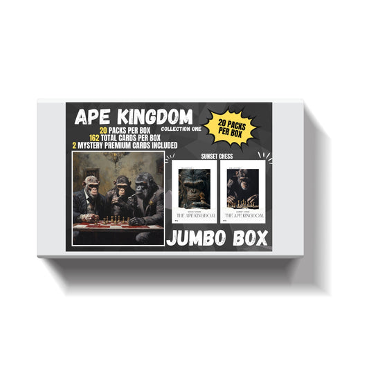 Ape Kingdom Part 1 - Jumbo Box Pack - Chess Trading Cards