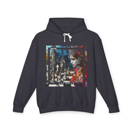 Queen In Thought - Black Chess Hoodie