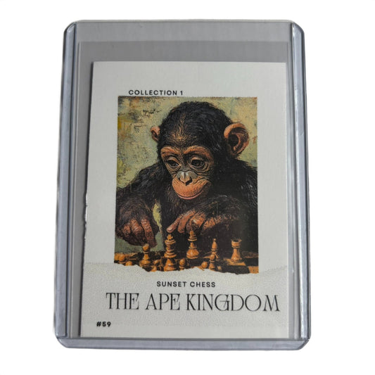 The Ape Kingdom Collection 1 Card #59 - Scrapbook Trading Card
