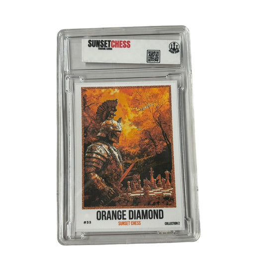🎁 Orange Diamond Collection 2 - Premium Trading Card (100% off)