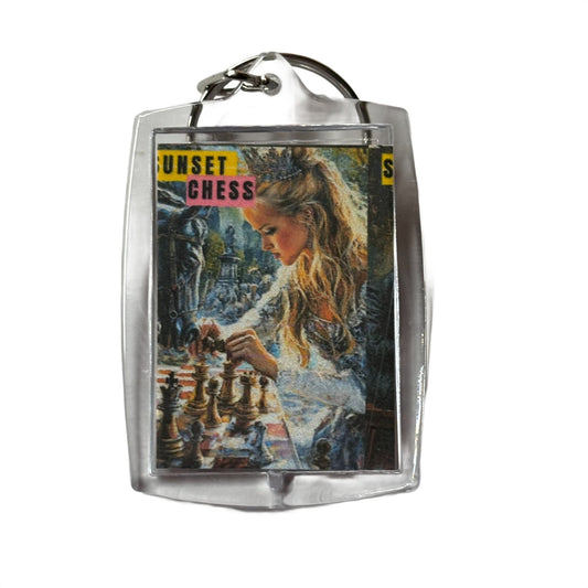 The Princess - Chess  Photo Keychain