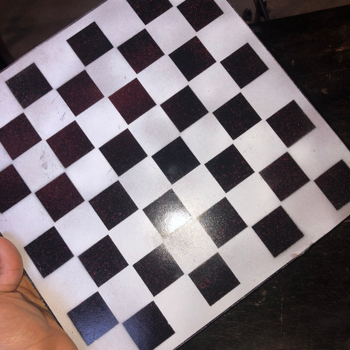 Castle Gray - Painted Chess Set