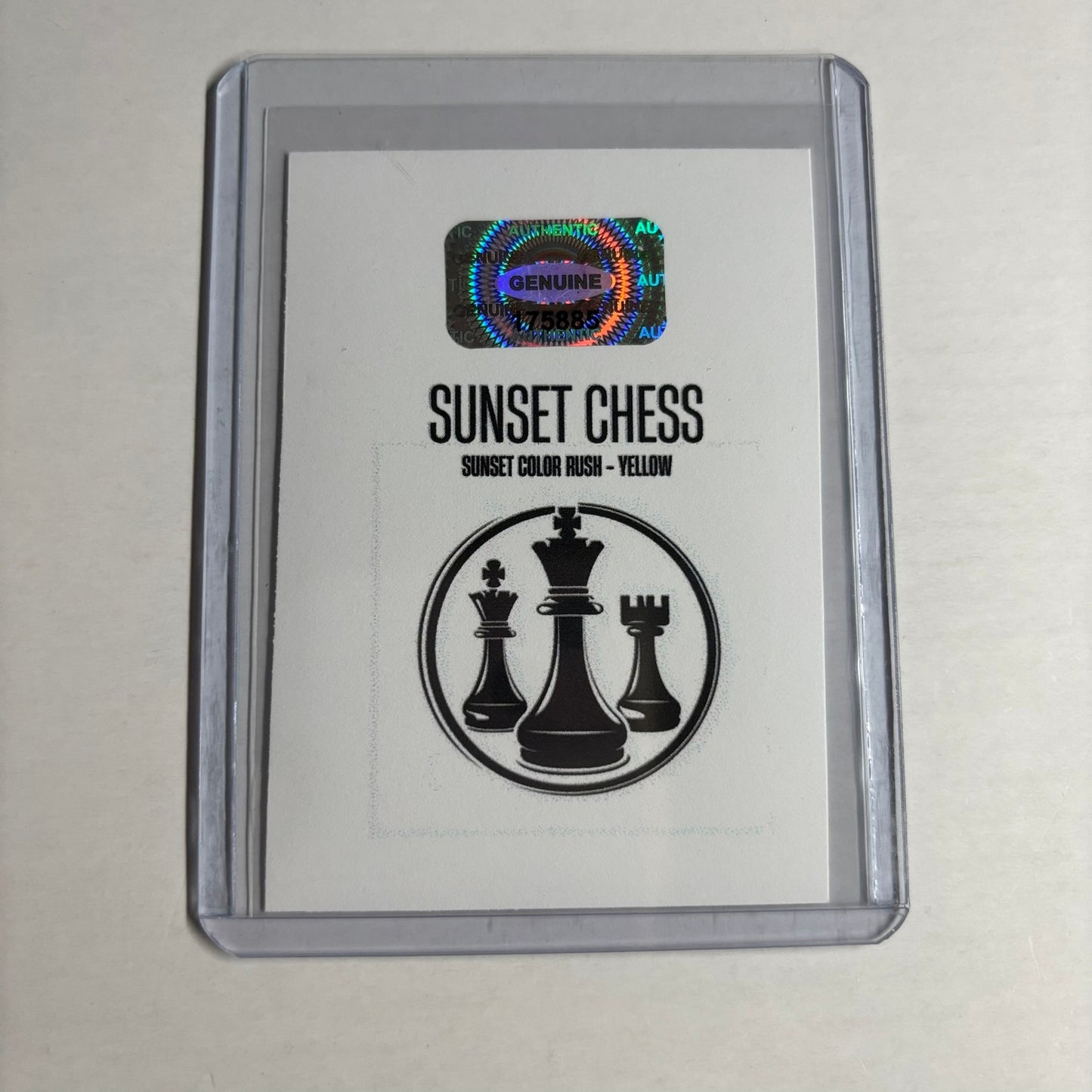 Yellow Collection - Trading Card