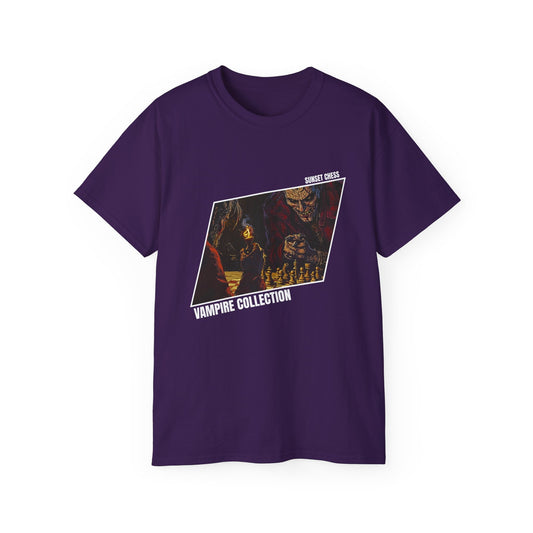 Midnight Games - Purple Chess T Shirt