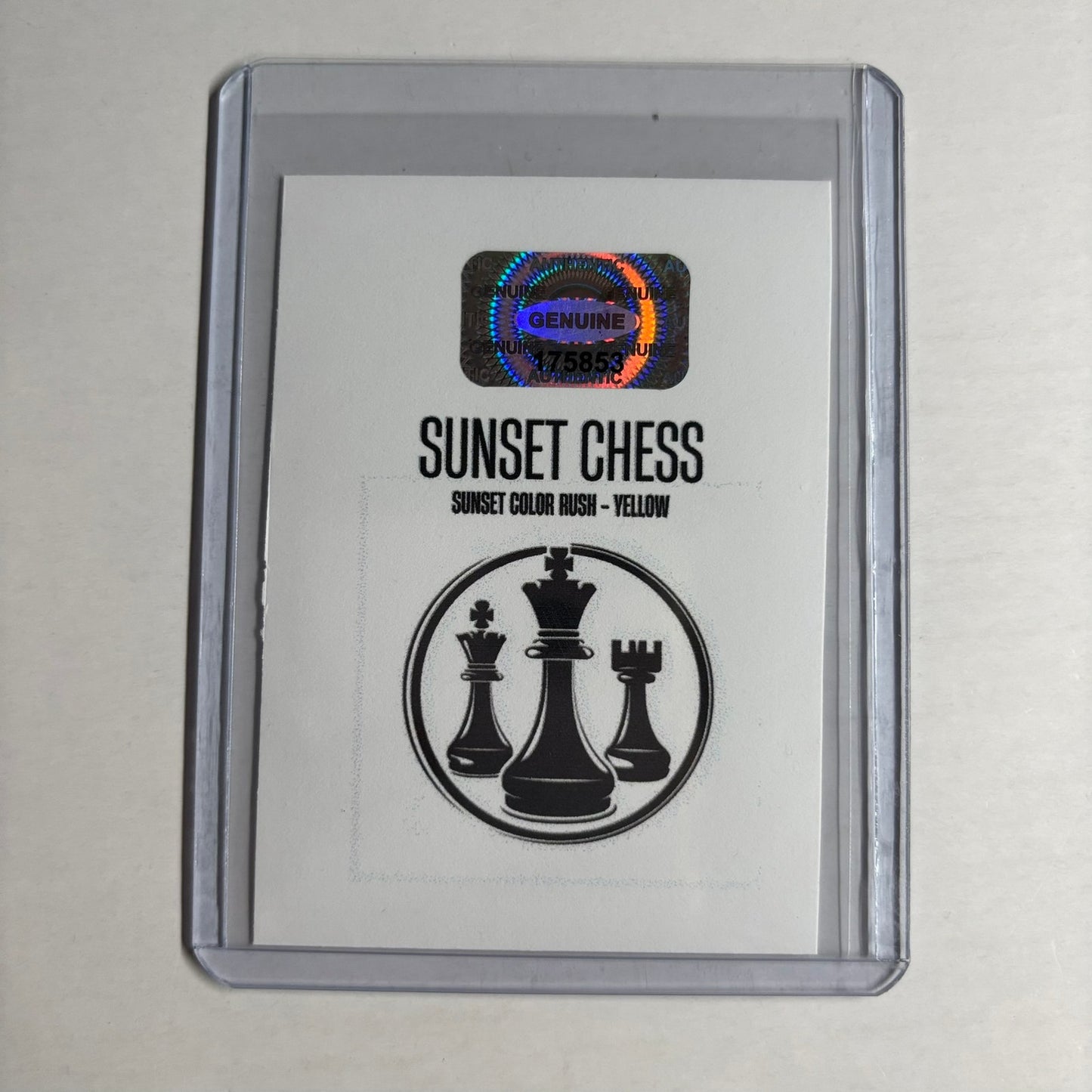 Yellow Collection - Trading Card