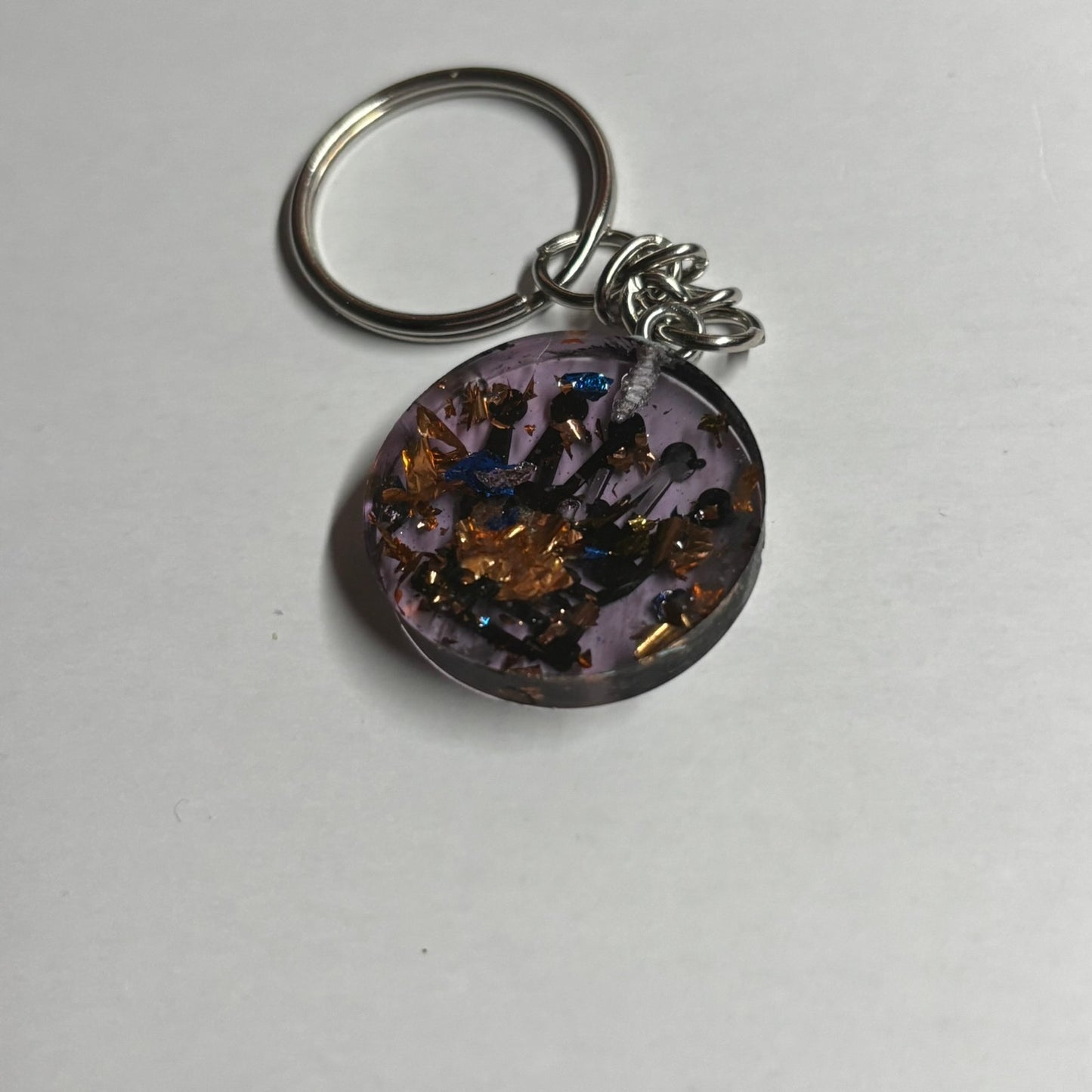 The Dark Queen - Handmade Resin Keychain - Flat Edition