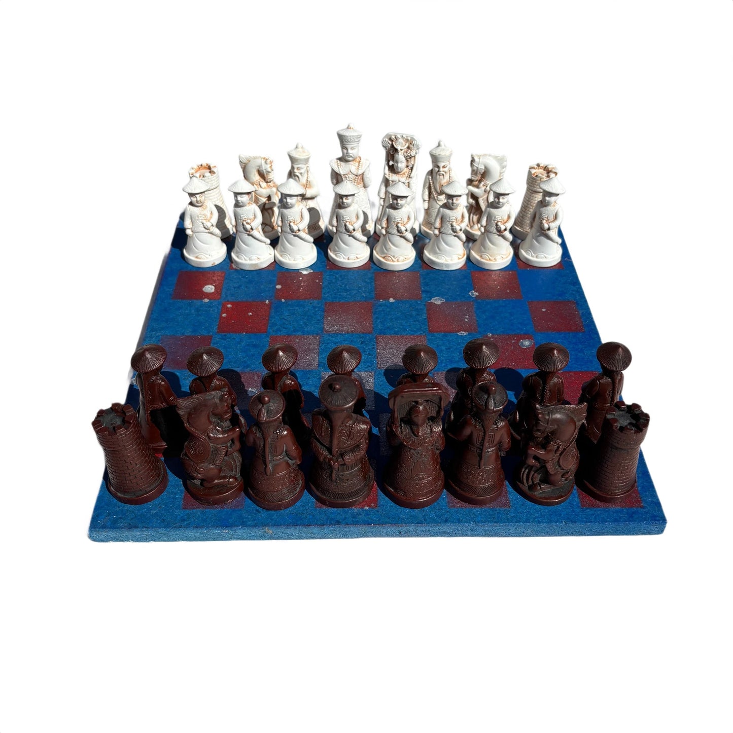 Space Red/Blue - Chinese Edition Chess Set