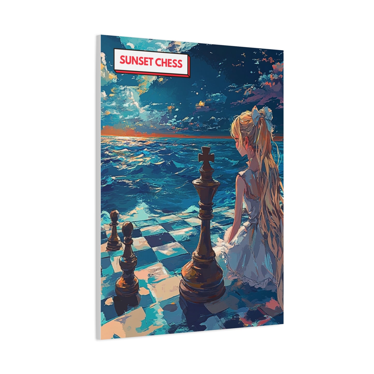 Lost At Sea - Canvas Chess Print 30"x40"