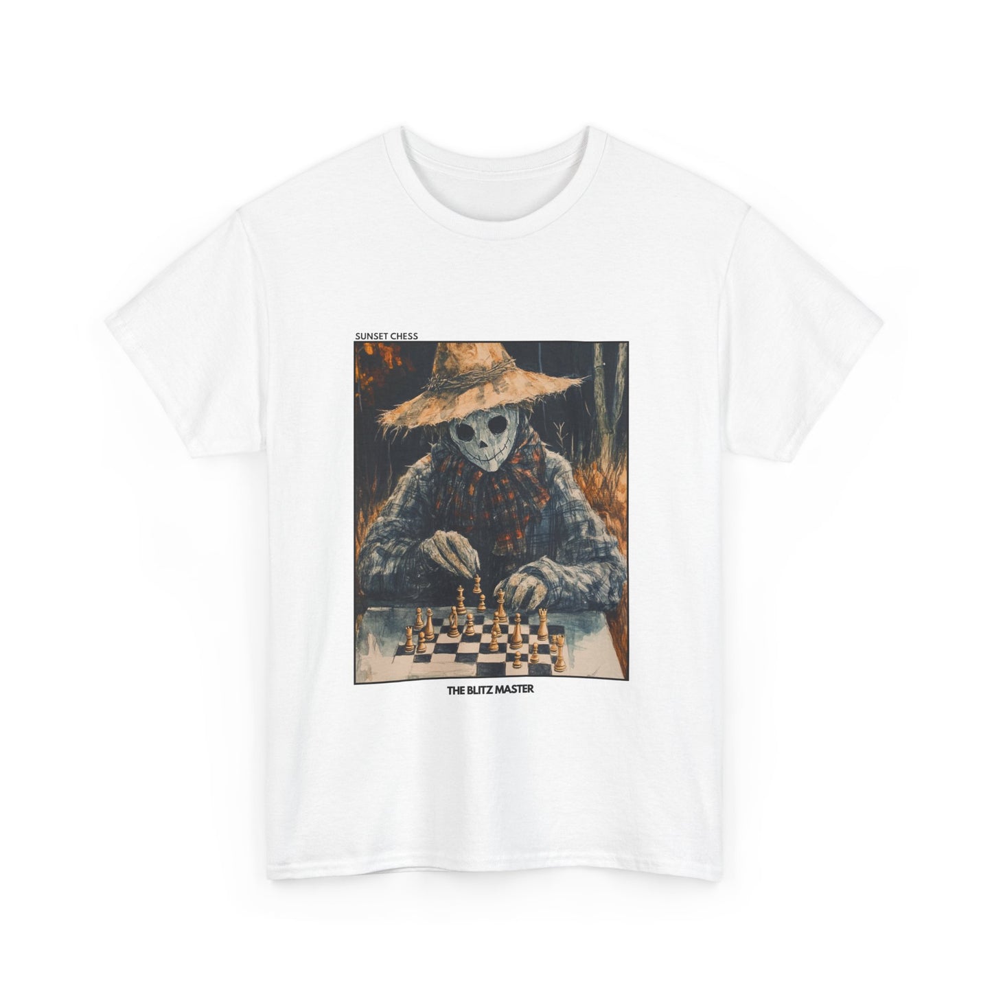 The Blitz Master - White Chess T Shirt
