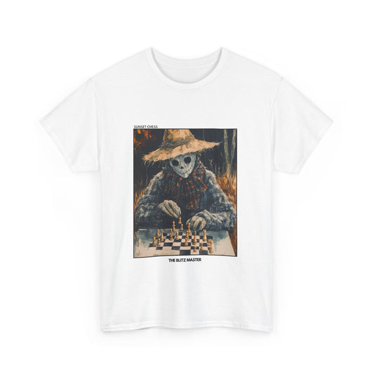 The Blitz Master - White Chess T Shirt