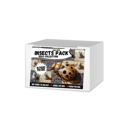 Insects Collection Trading Cards - Mini Box Collection